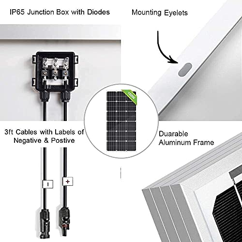 Eco-Worthy Solar Submersible Pump Kit, 100W Solar Panle Kit And 12V Dc Deep Well Pump-100Ft/30M thumb #6