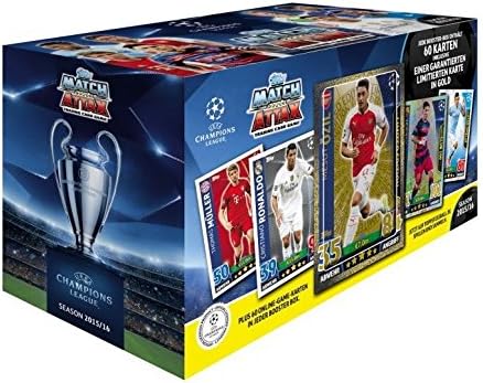 Match Attack UEFA Champions League 2015/2016 Card Box