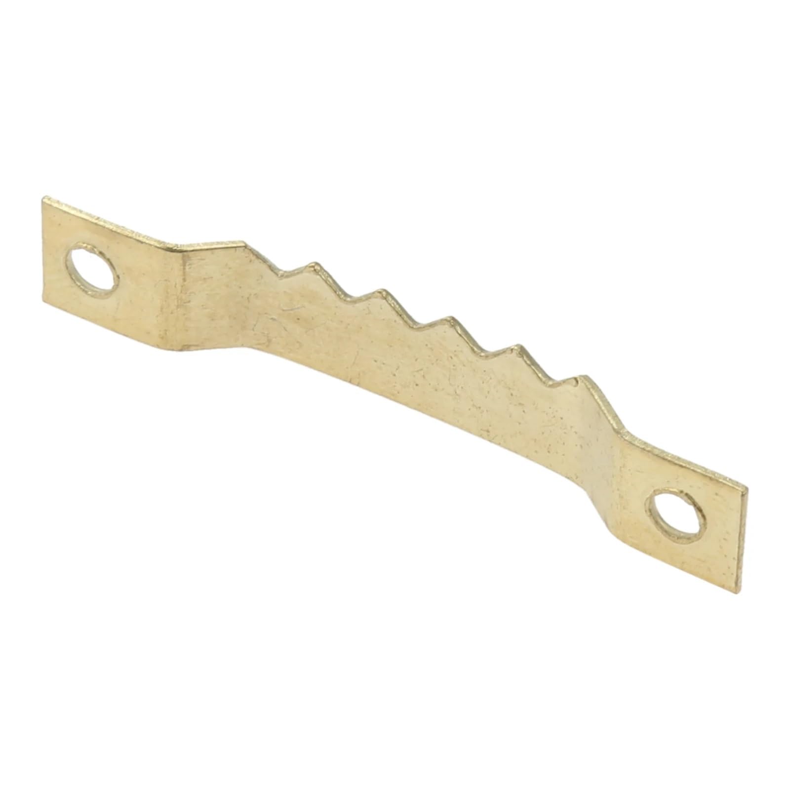 Wieszak na ramę obrazu Sawtooth, Wieszaki na zdjęcia 40 szt. Wieszak na ramkę do zdjęć w kształcie zęba piłokształtnego ze śrubami(Gold X 40)