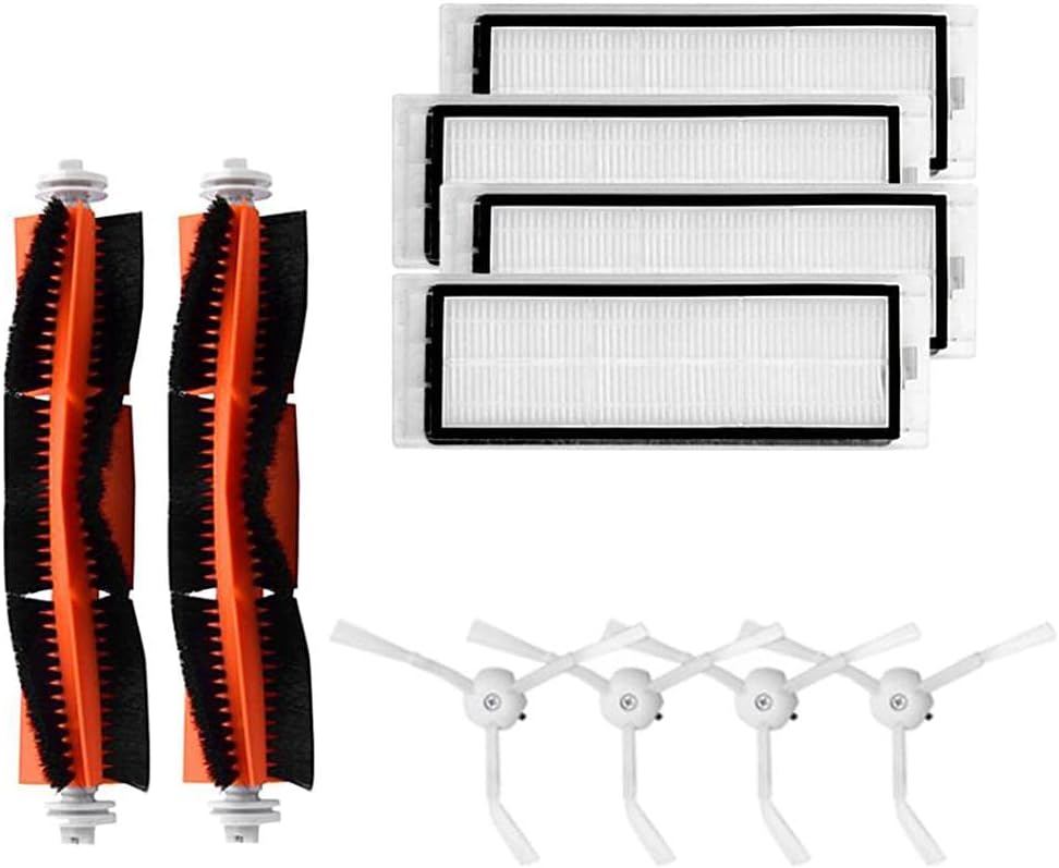 Vacuum Cleaner Replacement for Mi Robot - Main/Side Brush + Filter