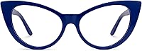Vista 1 de Zeelool Gafas de bloqueo de luz azul de ojo de gato de acetato vintage para mujer Marilyn FP0049-01 negro