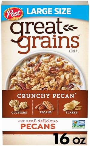 Post Great Grains Cereal, Crunchy Pecan, 453 g