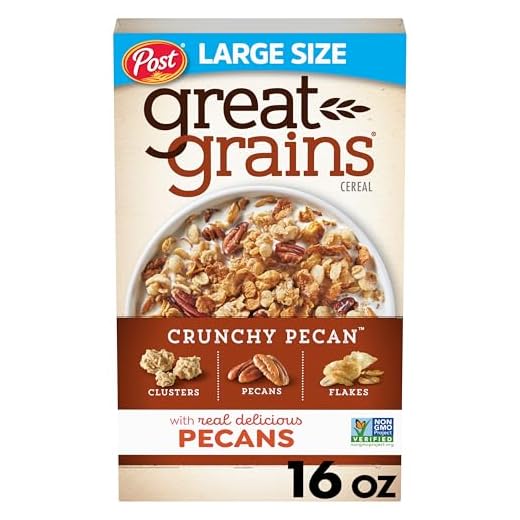 Great Grains Crunchy Pecans Breakfast Cereal, 16 oz Box