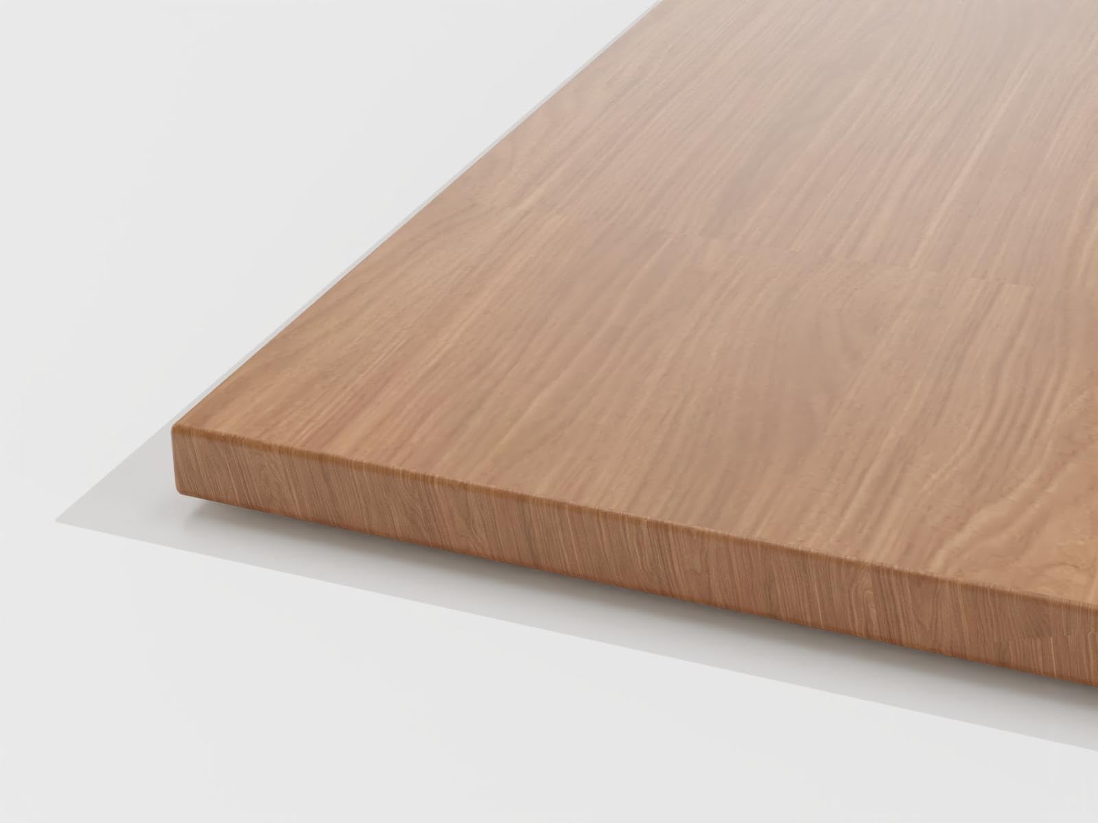BISLEY Desktop – Tischplatte aus melaminharzbeschichteter MFC mit 2 mm ABS-Kante, DT251406005, Abmessungen 25 mm Dicke × 1400 mm Breite × 600 mm Tiefe, Finish Lincon Walnut