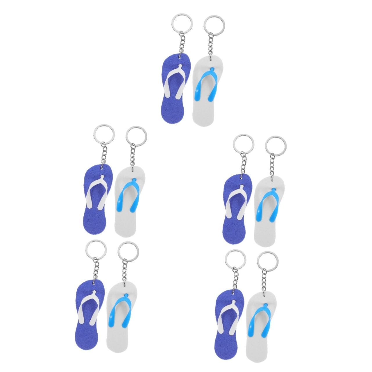 SUPVOX Portachiavi Infradito Estive Con Design Per Decorazione E Organizzazione Chiavi Per Estivi E Regali Decorativi