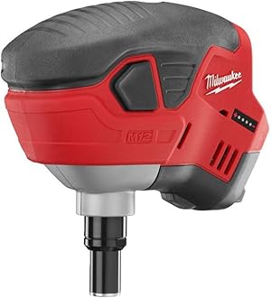Milwaukee C12PN-0 M12 Naked Compact Palm Nailer without Batteries/Charger