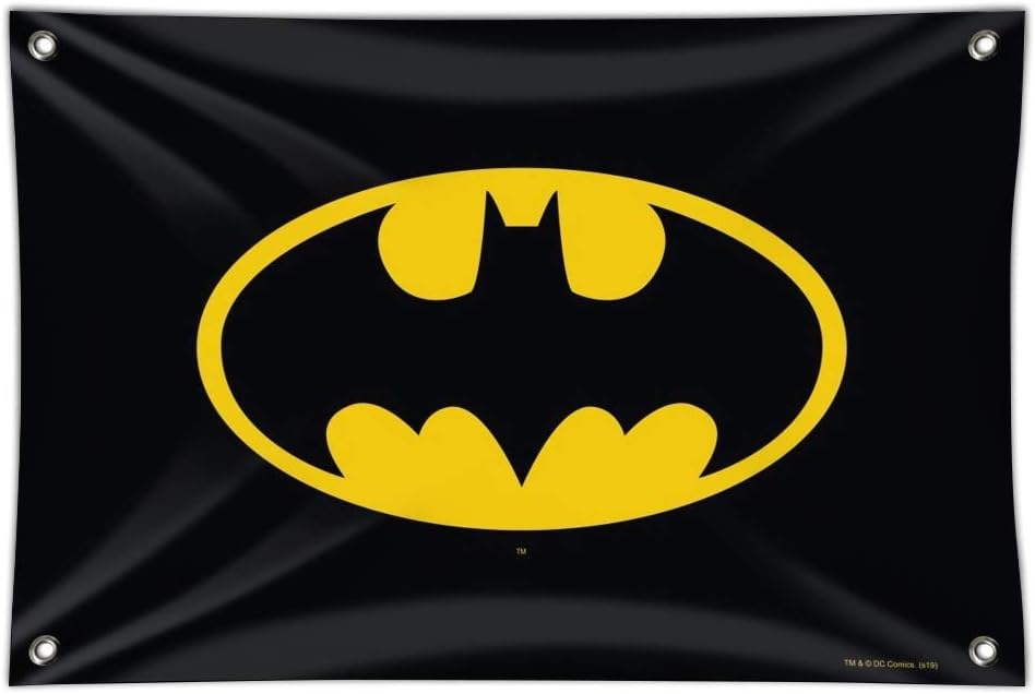 GRAPHICS & MORE Batman Classic Bat Shield Logo Home Business Office Sign