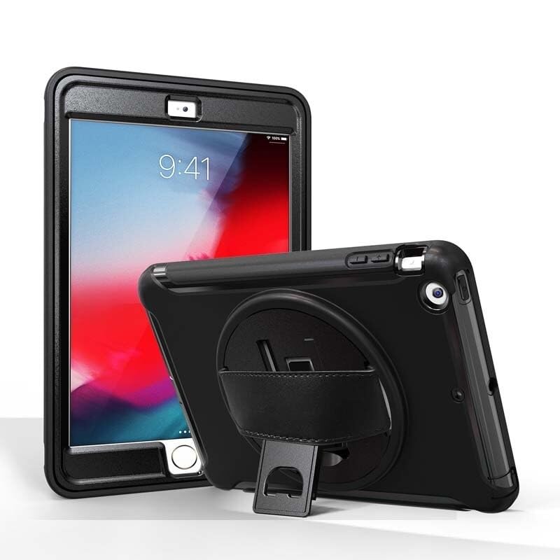 Cover iPad 10.2 DrPhone IM1 Noir protection 360 pour tablette