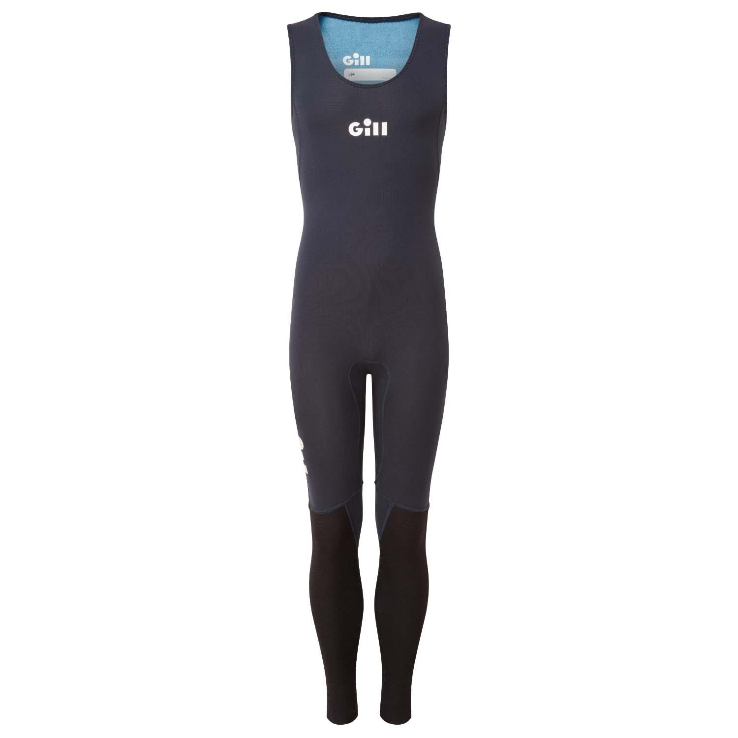 Gill Junior ZenLite 2.0 Long John Wetsuit - Lightweight Super Stretch Neoprene with 50+ UV Sun Protection (Dark Navy Kids M)