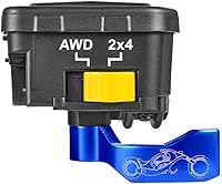 Vista 1 de PUCKY Palanca de control del acelerador de pulgar, de aluminio rojo, compatible con ATV Polaris Sportsman 500 550 570 850 1000 2009-2022