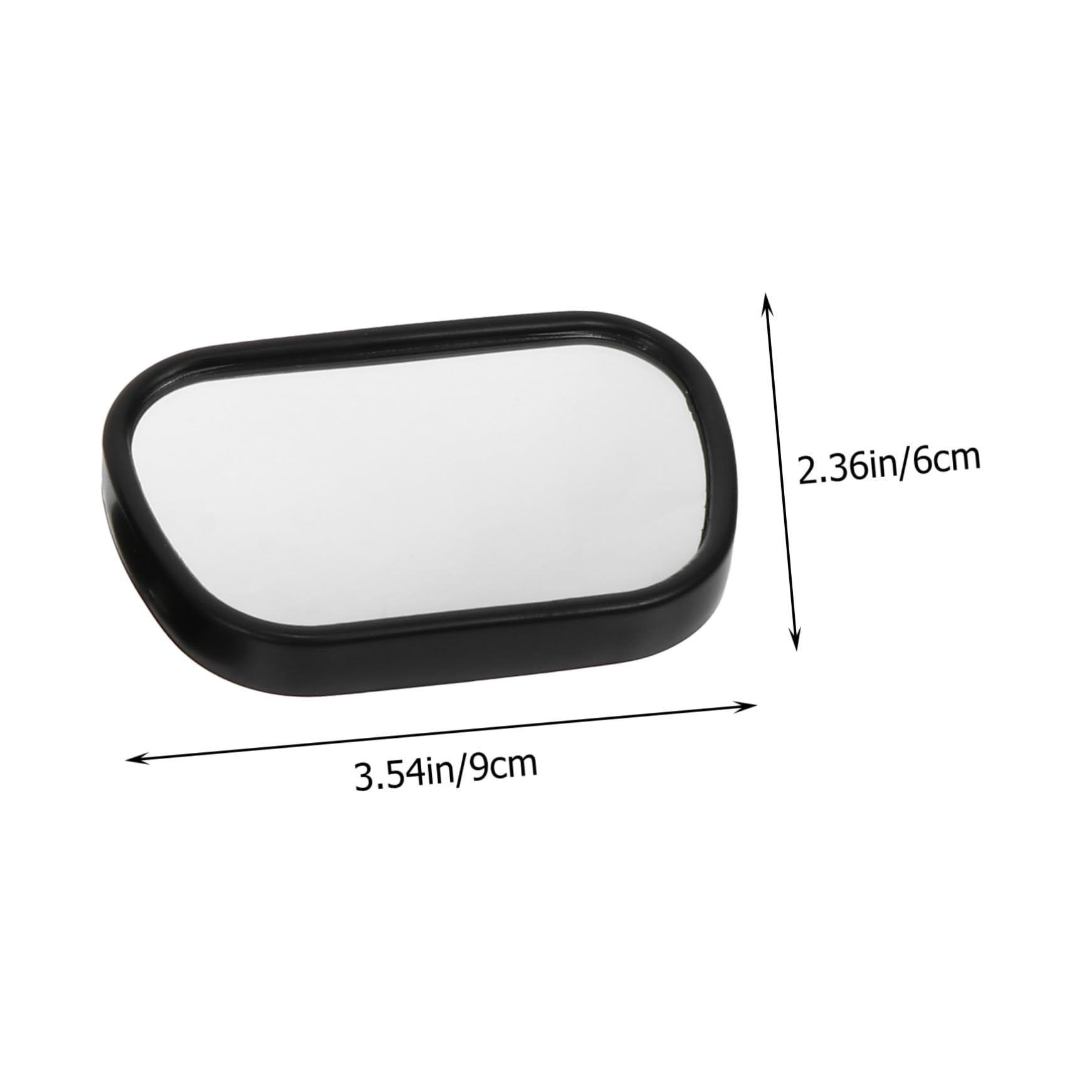 Yardwe 8 Juegos Espejo Retrovisor para Bebés con Clip de Instalación Fácil Material Seguro y Duradero Ángulo Giratorio para Observar al Niña Asiento Trasero