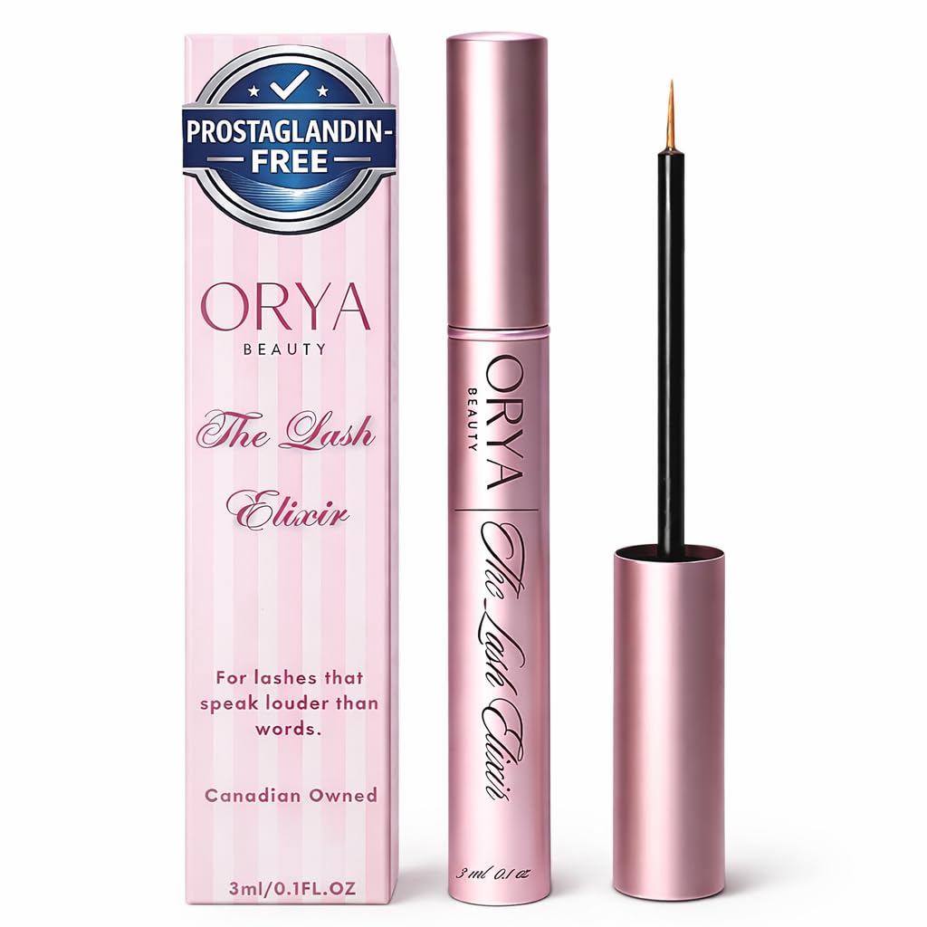 Eyelash Growth Serum - Boosts Length, Thickness, & Strength with 100% Natural, Vegan Ingredients