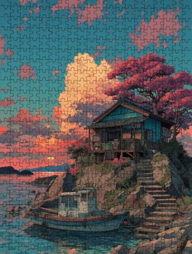 Desafiante Puzzles de Decoración 2000 Piezas para Aliviar Estrés Adulto FNKL7-213