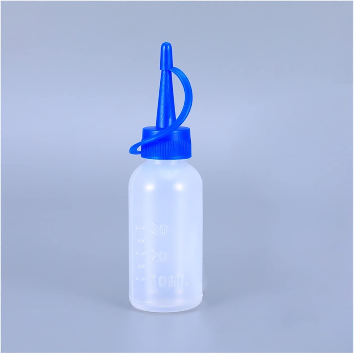 Sauce Bottle 100PCS 30ML Plastic Squeeze Applicator Bottle Empty Scale Measuring Container Liquid Hairdressing Glue Refillable Bottle for Ketchup Sauces Dressings