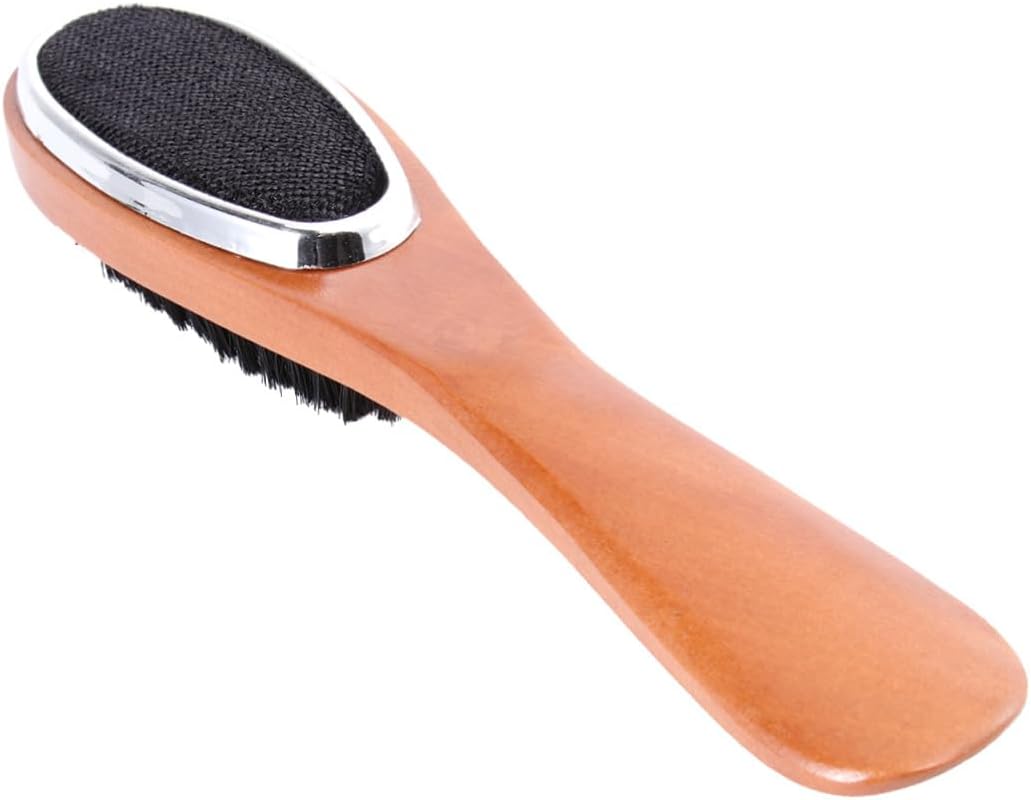 Material Flexible Fine Bristles Dual Sides Design Cleaning Brush for Shoes