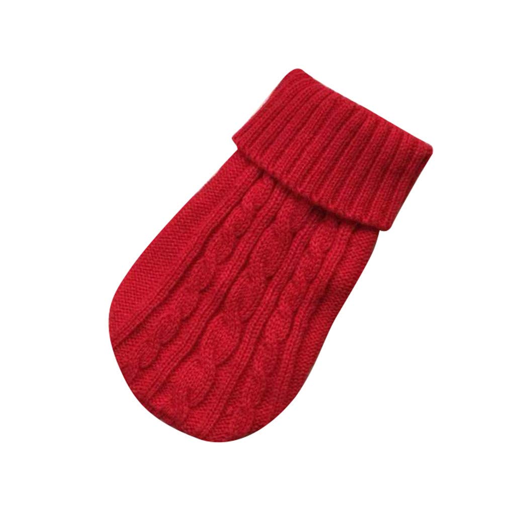 Winter Dog Sweater Small Dog Jumpers Warm Puppy Jumper Winter Knitted Dog Pullover Christmas Holiday Pet Outfits Puppy Jumpers For Small Dogs Pet Supplies for Puppy Small Medium Dogs