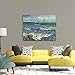 Wieco Art Extra Large Seascape at Saintes Maries by Vincent Van Gogh Oil Paintings Reproduction Giclee Canvas Prints Ocean Sea Pictures on Canvas Wall Art for Living Room Home Office Decor 36x48