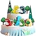 Décoration De Gâteau De Dinosaure -Tomicy 8pcs Dinosaure De La Animaux Décoration De Gâteau, Cake Décoration Pour Enfants Garçons Dinosaur Party