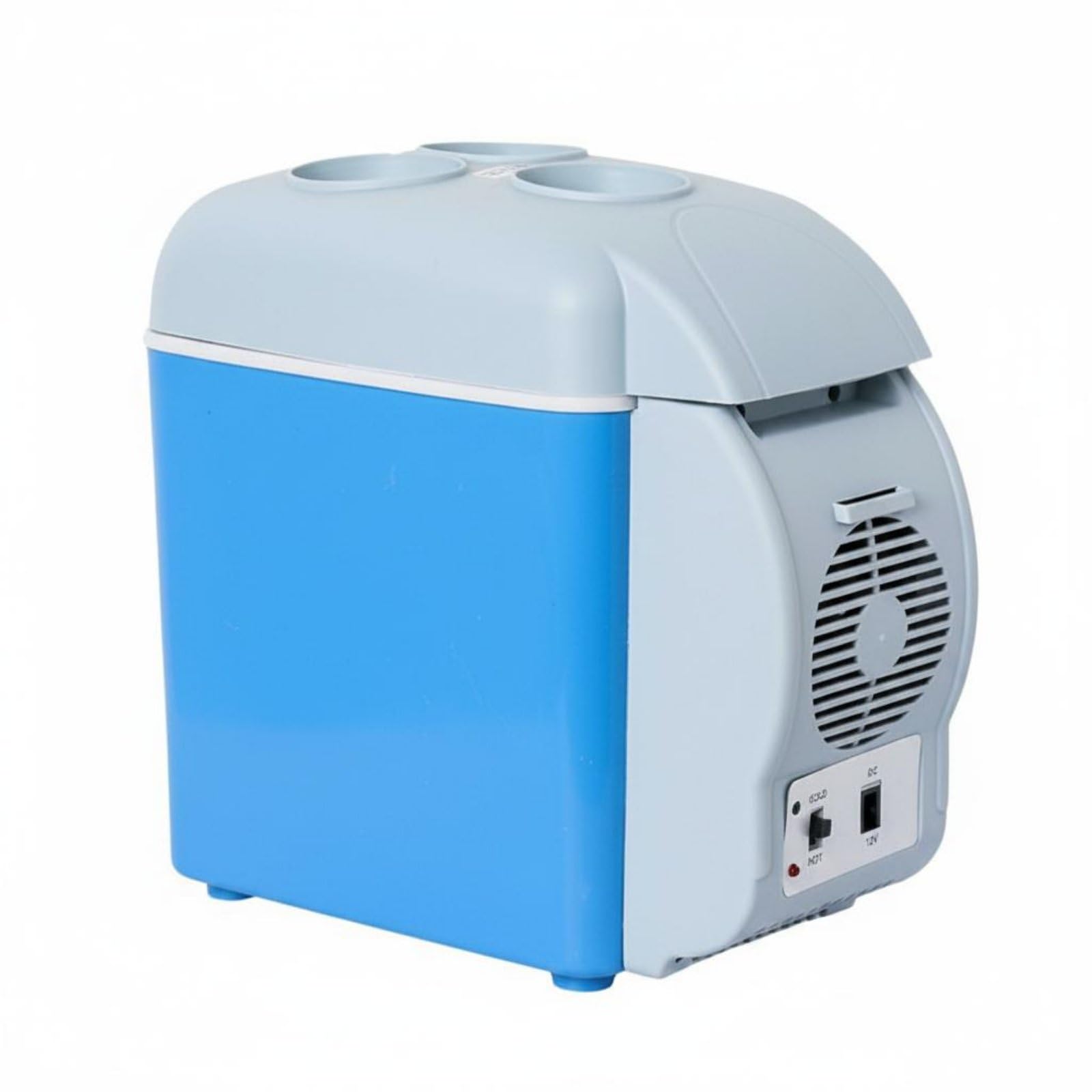 Amagogo Nevera Portátil Automóvil Refrigerador Eléctrico Calefacción Silencioso Fácil Traslado Compacto Adecuada para Viajes Oficinas Dormitorios