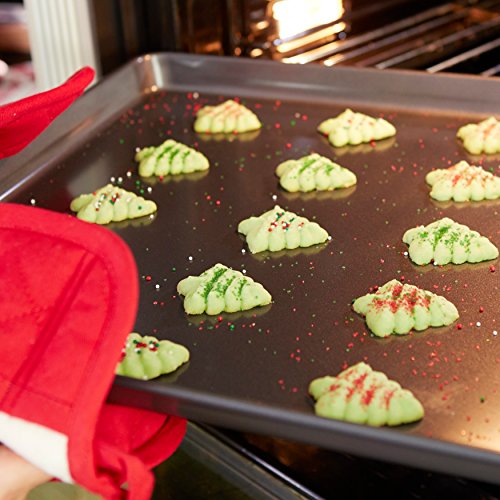 Wilton Perfect Results Premium Non-Stick Bakeware Mega Cookie Sheet, 15 X 21-Inch, Steel #TOP5