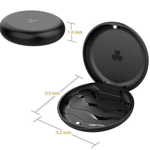 Miniatura 2 de ARGOMAX Estuche Alineador, Estuche Retenedor, Caja de Llaves, Caja de Ortodoncia de 4 Piezas.