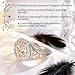 HZMRLSB Handmade S925 Witch's Return-Knot Protection Ring, Protect Your Loved Ones, Silver Knot Design with Rose-Gold Detail(#8)