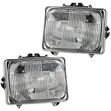 Rareelectrical New Pair Of Headlights Compatible With Ford Fairmont Base Futura S Coupe Sedan Wagon 1978-1981 By Fo2501126 E99z 13118 A Fo2500126 E99z 13119 A