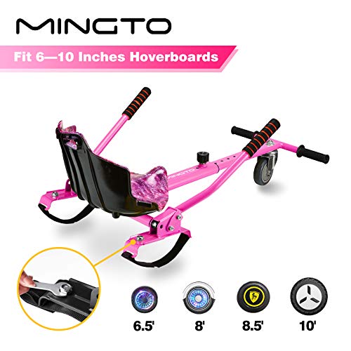 mingto Go Kart,Hoverboard Accessories,Hoverboard Seat Attachment-Adjustable for All Ages - Image 5