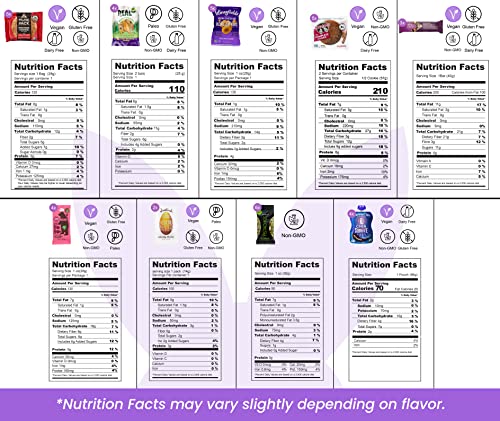 Bunny James Vegan Office Display Snack Box (90 Snacks)