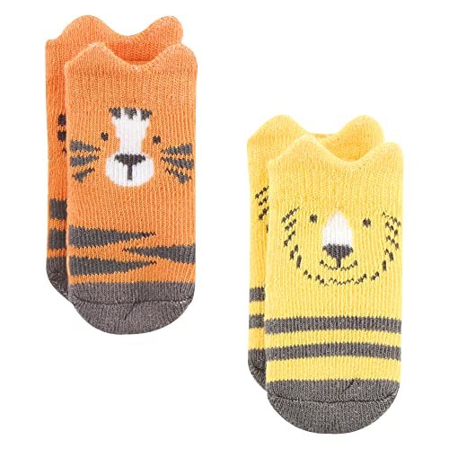 Image of Hudson Baby Baby 8-pack Cotton Rich Newborn and Terry Socks