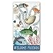 Michel Design Works 15-Count 3-Ply Paper Guest Hand Towels, Sea Life
