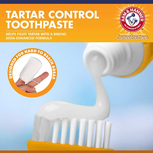 Arm & Hammer Kit dental para animais de estimação completo | Inclui pasta de dente para cães de 75 g