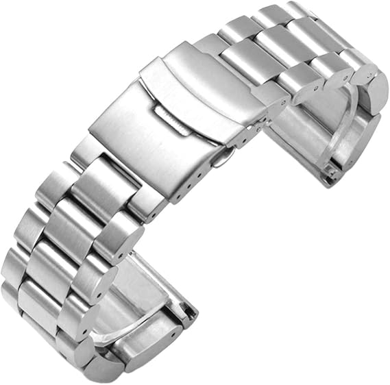 Amazon 時計バンド 22mmステンレス 女性用男性用ストラップ交換用バンドメタルウォッチブレスレット 展開クラスプ 腕時計 ベルト クラシックウォッチストラップ 時計バンド 腕時計 通販 Amazon 時計バンド 22mmステンレス 女性用男性用ストラップ交換用バンドメタルウォッチブレスレット 展開クラスプ 腕時計 ベルト クラシックウォッチストラップ 時計バンド 腕時計 通販