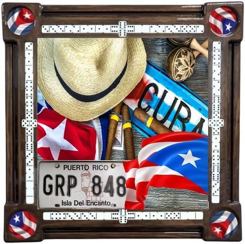 Mesa de Dominó Cubana y Puertorriqueña