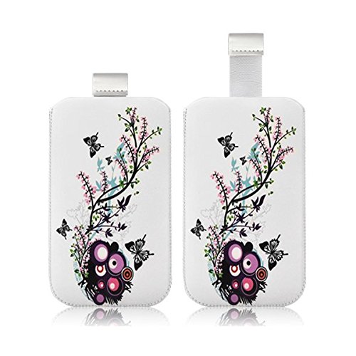Seluxion - Housse Etui Pochette Universel S avec Motif HF01 pour Samsung Galaxy Trend 2 Lite