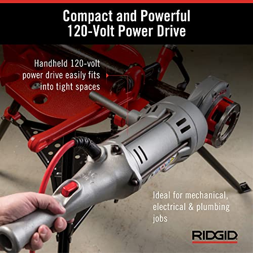 RIDGID-41935-Model-700-Hand-Held-120-Volt-Power-Drive-Silver