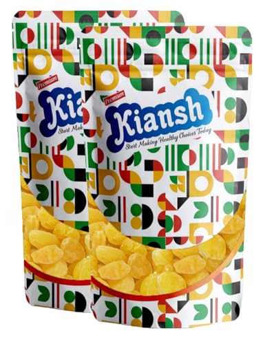 Image of Kiansh Dry fruits Nuts And Seeds (Dried Peach Yellow, 500g)