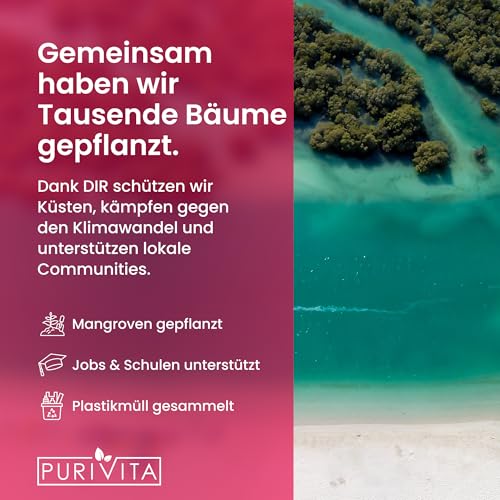 PURIVITA® Glasreiniger mit Abperleffekt 1:200 [500ML] - Fensterreiniger Konzentrat mit Lotuseffekt - Fensterputzmittel - Glasversiegelung für Dusche, Fenster, Glastüren und Spiegel - Made in Germany