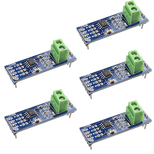 HALJIA Módulo RS485 de 5 V MAX485 de 5 V TTL a RS 485 Módulo universal MCU de accesorios de desarrollo, placa convertidora compatible con Arduino Raspberry Pi