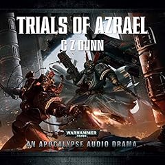 Diseño de la portada del título Trials of Azrael