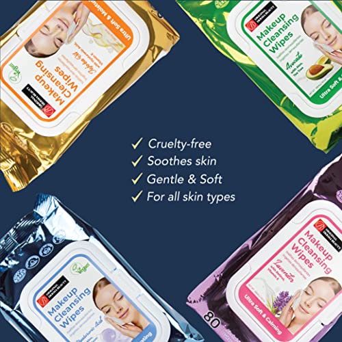 Original Derma Beauty 320 Makeup Cleansing Wipes Hydrating Hyaluronic Acid Face Cleanser Makeup Remover Wipes For Beauty & Personal Care #TOP1