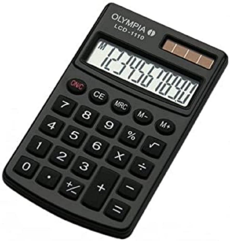 Olympia 1110 Calculator with LCD White