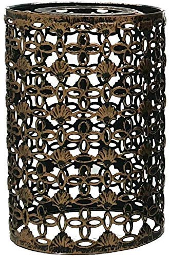 Lampenschirm Passgenau Ersatzbirnenabdeckung Muster Metallkäfig Vintage-Stil Drahtkäfigrahmen Cover