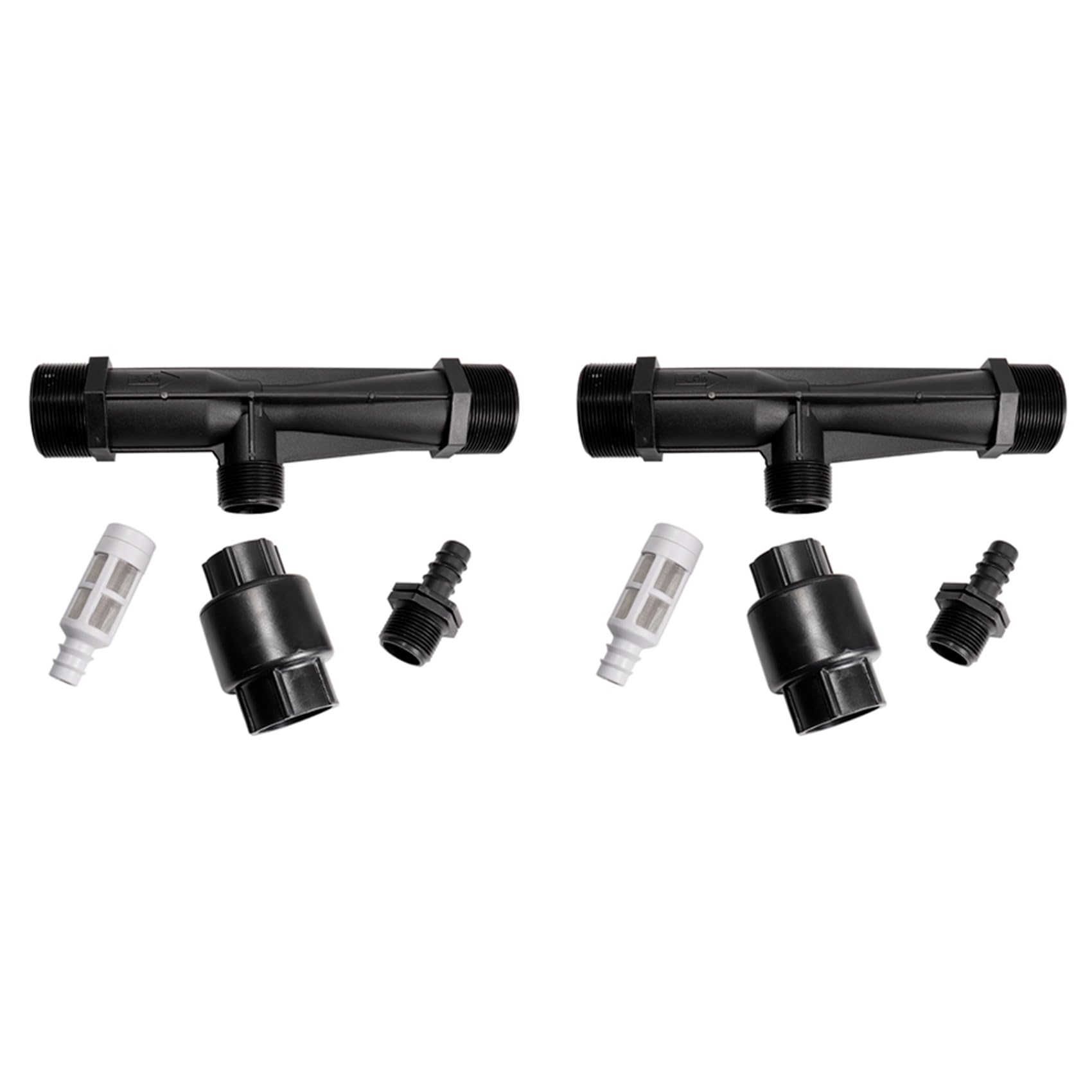 Jnchdghwa Men's As Shown 2Pcs 2 Inch Venturi Fertilization System Thread Irrigation Venturi Automatic Injector Syringe