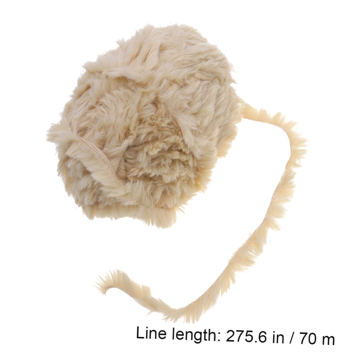 EXCEART 4pezzi Gomitoli Di Pelliccia Sintetica Lana Imitazione Filato Soffice e Fluffy Per Uncinetto e Maglia Per Sciarpe Cappelli e Coperte Antipilling e Comfort Autunno Inverno