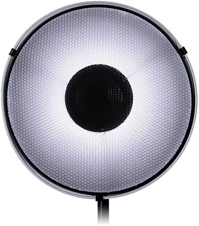 Fotodiox Pro Beauty Dish 16" (40cm) kit with Honeycomb Grid (50 Degree), for Comet CB25H Flash Head, CAX-32HS, CAX-64HS, CB-25, CT-W 800 W/S, CT-W400 W/S Strobe Flash Light, Beautydish