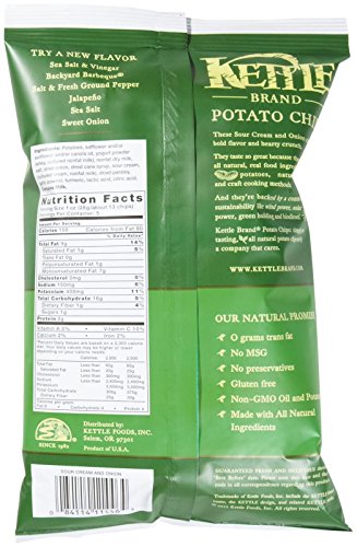 Image of Kettle Brand Sour Cream & Onion Potato Chips - 5 oz