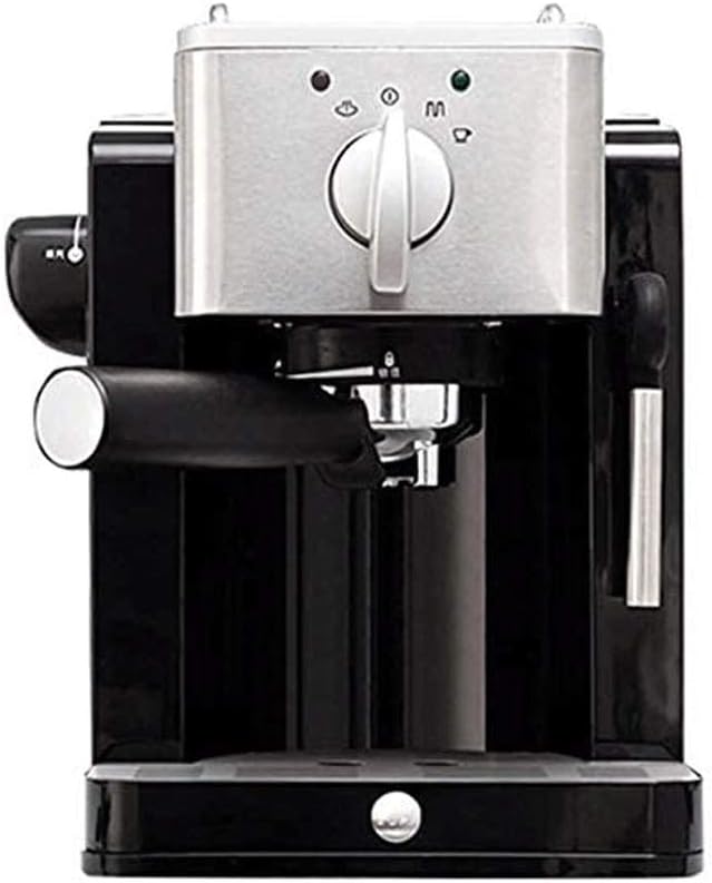 5Bar Home Coffee Machine, Semi-automatic Coffee Machine Office Home Small Espresso Machine Milk Foam(D)