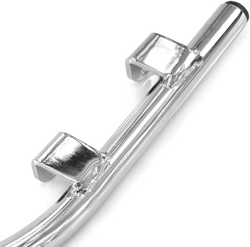 Motorcycle Accessories Front Fender Mudguard Bumper Crash Bar Guard Bracket Support Falling Protection for GTS 200 250 300 2013-2020 2021 (B Silver)