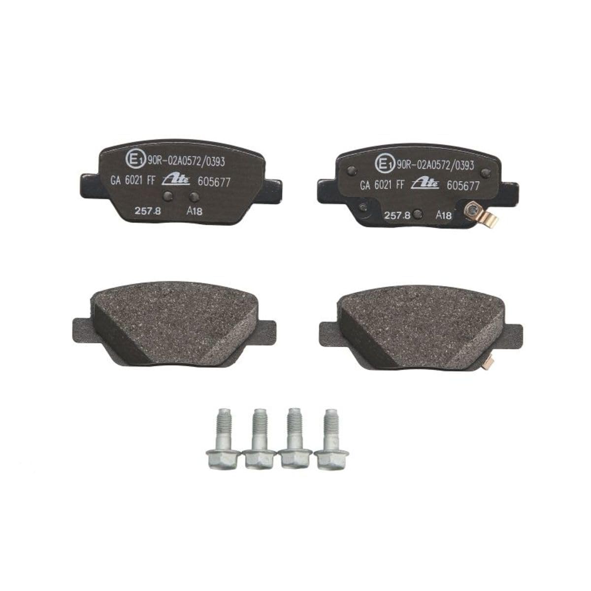 FERODO Kit pastiglie freni Posteriore con segnalatore acustico usura con accessori FDB5212 Compatibilità con FIAT TIPO 2 volumi/Coda spiovente 356 TIPO Tre volumi 356 TIPO Station wagon 356 | Compatibile con: FIAT TIPO Kombi, TIPO Schrägheck, TIPO Stufenh